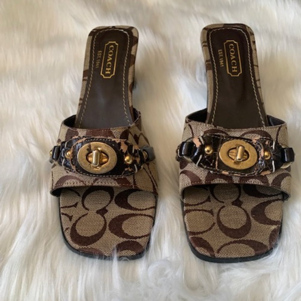 Coach Josie Mules - Vintage - Y2K